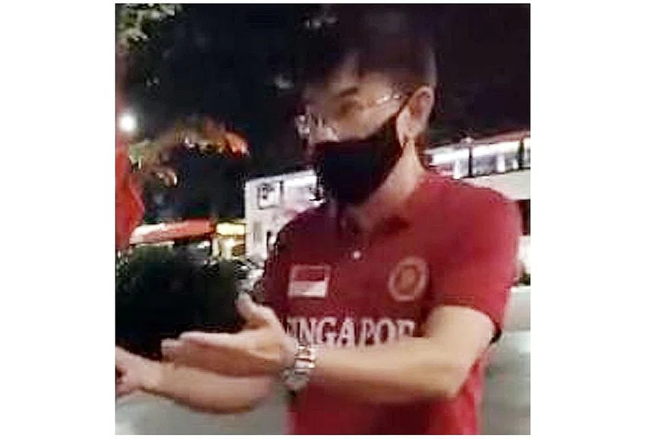 LANGGAR KOD TATALAKU: Tan Boon Lee. - Foto FACEBOOK DAVE PARKASH