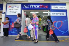 FairPrice Shop di Eunos ini satu daripada dua yang dibuka pada 1 Julai 2016. Satu lagi di Circuit Road. 