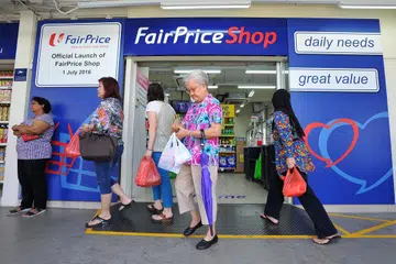 FairPrice Shop di Eunos ini satu daripada dua yang dibuka pada 1 Julai 2016. Satu lagi di Circuit Road. 