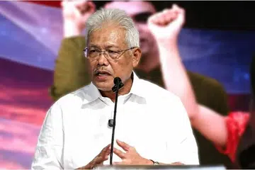 Pengasas Gerakan RESET, Datuk Seri Hamzah Zainudin, mengumumkan penubuhan Parti Wawasan Negara.