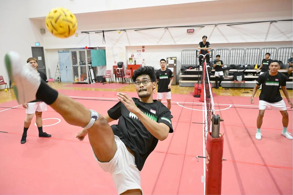 Atlet Sepak Takraw Singapura, Muhammad Hasbi Zainal, percaya pasukannya mempunyai potensi untuk berjaya.