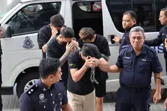 Malaysia, warga Singapura, kokain