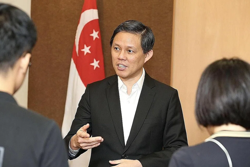 Menteri Perdagangan dan Perusahaan, Encik Chan Chun Sing