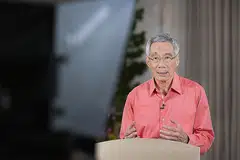 Encik Lee Hsien Loong. - Foto MCI