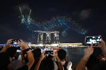 Hanya satu permit untuk sebuah pertunjukan tanpa mengira berapa banyak dron yang digunakan dan tiada pelekat diperlukan lagi.