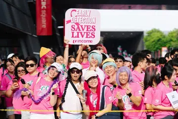 Pink Ribbon Walk, Breast Cancer Foundation Singapore