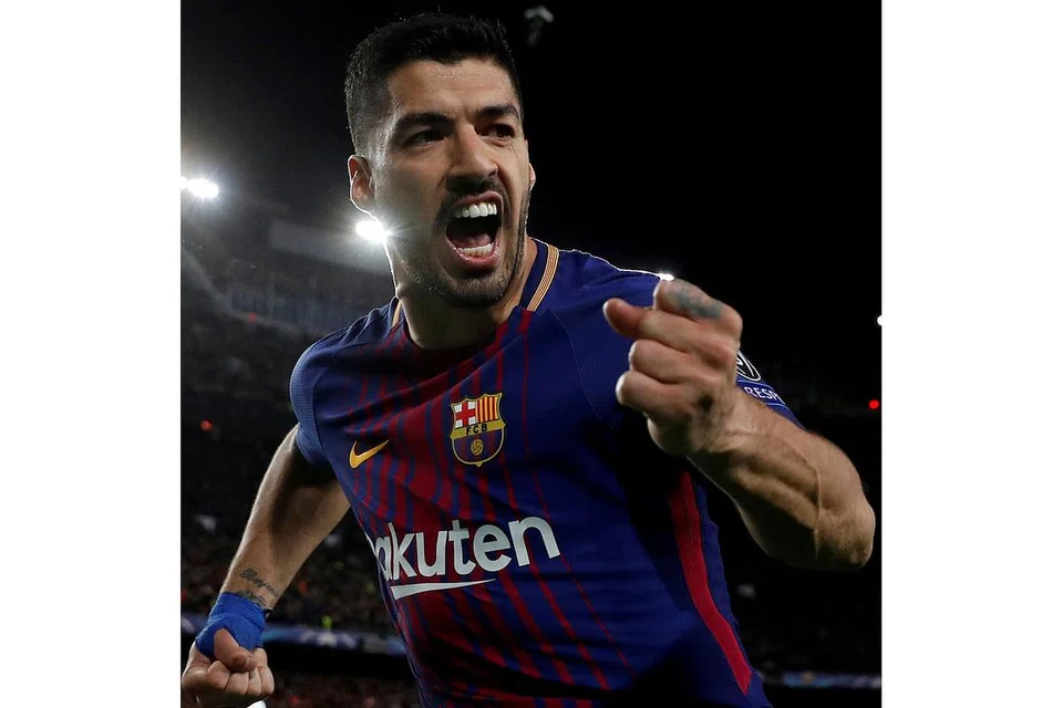 SUAREZ: Jaringkan 31 gol sepanjang dalam musim 2013-2014 selepas jalani penggantungan pada awal musim - kesemuanya daripada perlawanan terbuka. 