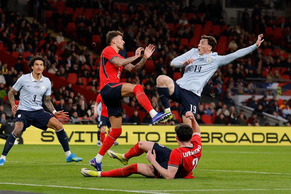 england, uruguay, Ben White