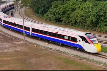 KTMB, KL Sentral, JB Sentral, KL, JB, tren elektrik 