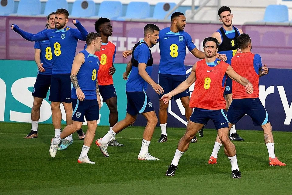 WASPADA: England tidak ambil mudah hadapi Senegal. Mereka sudah mula mengkaji perlawanan mereka untuk mempersiapkan diri.