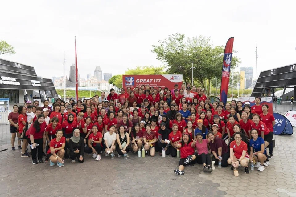Sebahagian daripada wanita yang menyertai, The Great 117, yang diadakan khas untuk peserta berdaftar dalam Great Eastern Women’s Run (GEWR) 2025, menampilkan lima stesen permainan berintensiti tinggi seperti ‘Battle Rope’, ‘Shuttle Run’, ‘Kettle Bell Swing’, ‘Box Jump’, dan ‘Reaction Wall’.