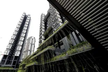 UNTUK DINIKMATI PENDUDUK: Idea di sebalik pelan induk landskap bagi estet Dawson ialah menyediakan kehijauan yang menghubungkan kesemua projek secara semula jadi supaya penduduk dapat menikmatinya bersama. - Foto THE STRAITS TIMES