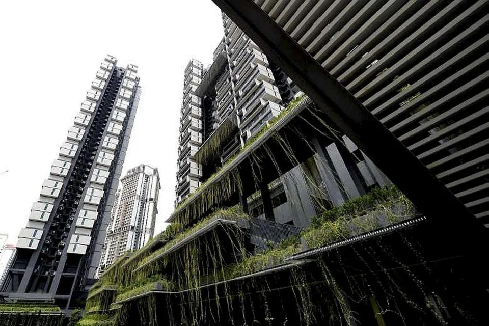 UNTUK DINIKMATI PENDUDUK: Idea di sebalik pelan induk landskap bagi estet Dawson ialah menyediakan kehijauan yang menghubungkan kesemua projek secara semula jadi supaya penduduk dapat menikmatinya bersama. - Foto THE STRAITS TIMES