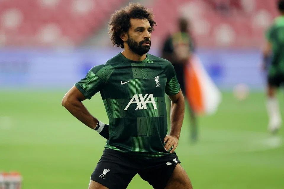 MASIH PEMAIN LIVERPOOL: Ejen Salah berkata pemain itu masih terikat kontrak dengan Liverpool dan akan kekal di kelab itu pada tahun ini. 