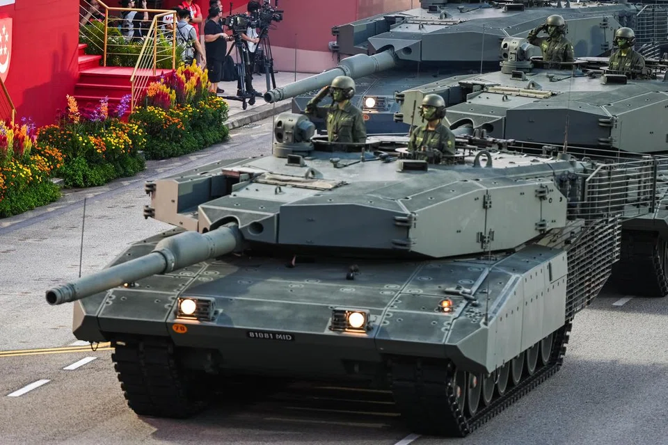 Jurutera Berperisai Leopard 2SG (L2SG), St Andrew’s Road, NDP 2025. 
