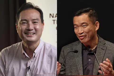 NAIK PANGKAT: (Kiri) Encik Tan Kiat How, akan dinaikkan pangkat kepada Menteri Negara Kanan dan Encik Chua (kanan) dinaikkan pangkat kepada Setiausaha Parlimen Kanan. - Foto fail