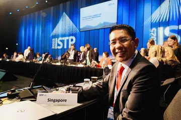 Menteri di Pejabat Perdana Menteri yang juga Menteri Kedua (Pendidikan merangkap Ehwal Luar), Dr Mohamad Maliki Osman, mewakili Singapura di Reykjavik, Iceland, bagi Sidang Puncak Antarabangsa mengenai Kerjaya Mengajar (ISTP) ke-15.