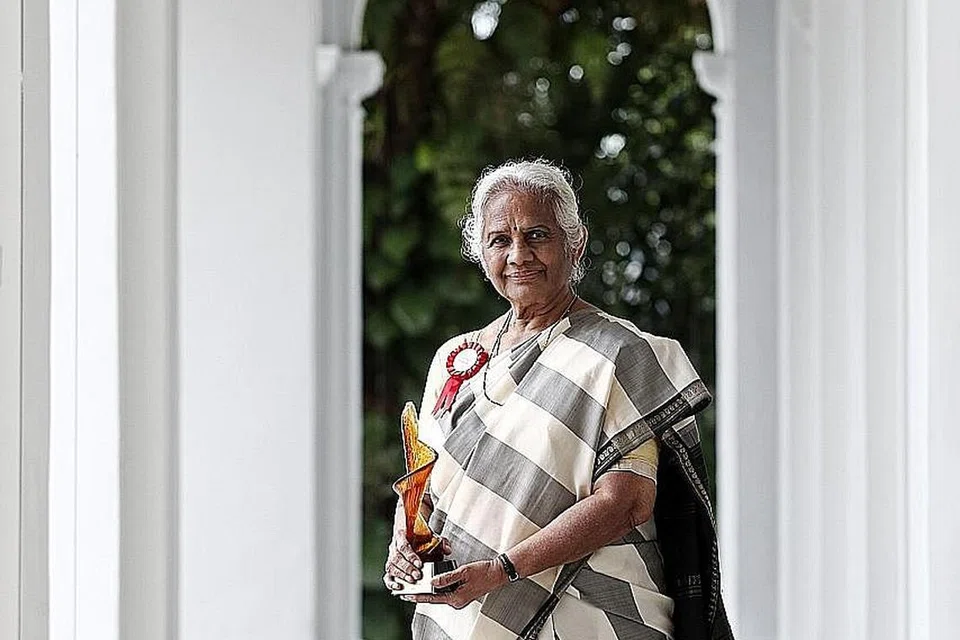 PEMERGIANNYA DIRATAPI RAMAI AKTIVIS SENI TARI: Cik Santha Bhaskar telah dilantik ke dalam Dewan Kemasyhuran Wanita Singapura pada 8 Mac 2021. - Foto CMG