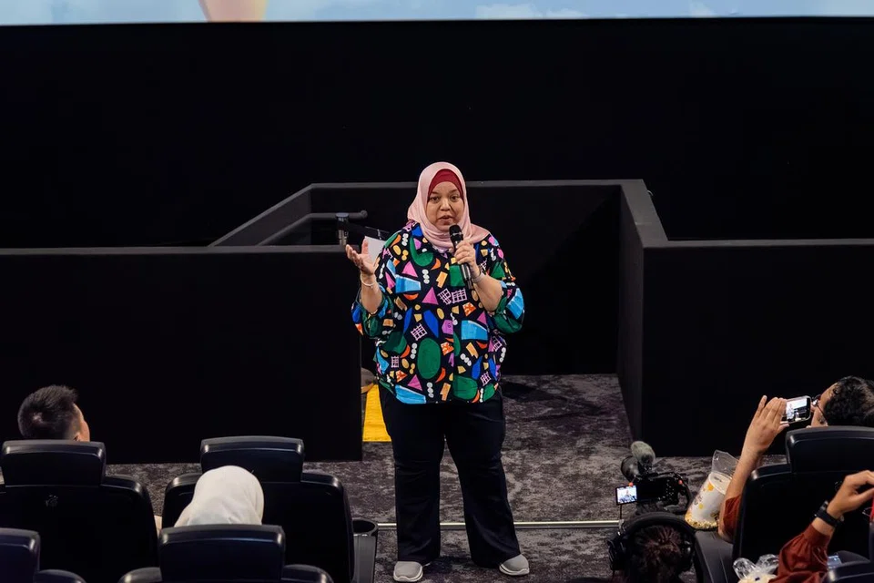 Zuzanita Zakaria di pelancaran siri animasi, ‘Alif! 3D’ pada 2 November. 