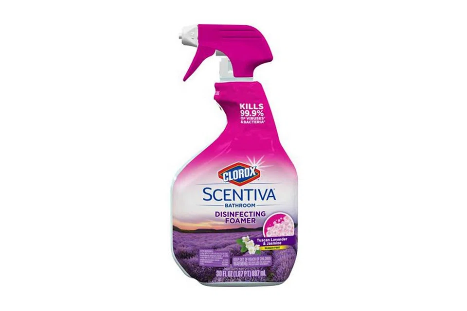 Sabun penyahjangkit Tuscan Lavender & Jasmine Clorox (Bilik air).