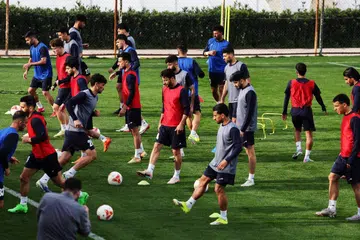 Pasukan bola sepak Iran giat menjalani latihan di Turkey sebagai persediaan bagi Piala Dunia.