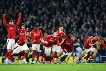 EPL, liga perdana england, Nottingham forest, tangga keempat