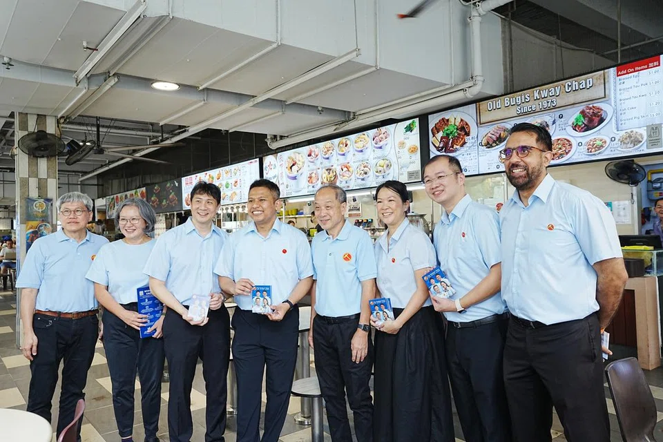Abdul Muhaimin Abdul Malik, AP Pritam Singh,  Louis Chua,  He Ting Ru; Low Thia Khiang; Jamus Lim; Sylvia Lim, Png Eng Huat.