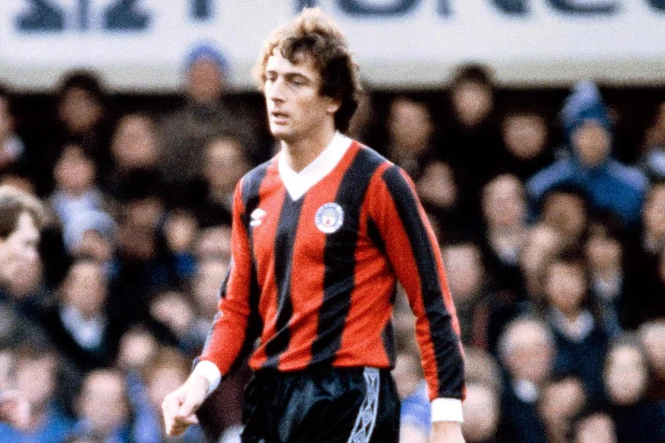 TREVOR FRANCIS: Foto pada November 1981 semasa mendiang mewakili Manchester City. Pada Februari 1979 beliau berpindah daripada Birmingham City ke Nottingham Forest pada bayaran rekod hampir £1.15 juta.   