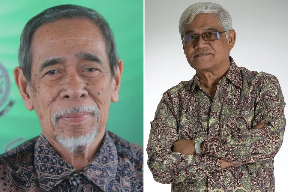 (Kiri) SURATMAN MARKASAN; (Kanan) MOHAMED LATIFF MOHAMED 