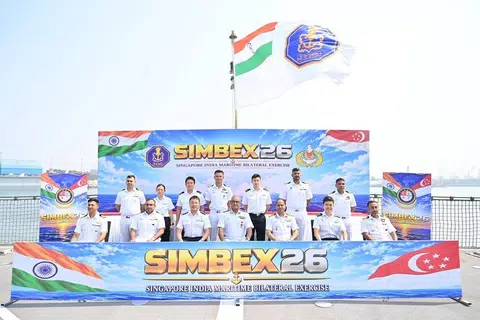 Simbex, Angkatan Laut Republik Singapura, RSN, Tentera Laut India
