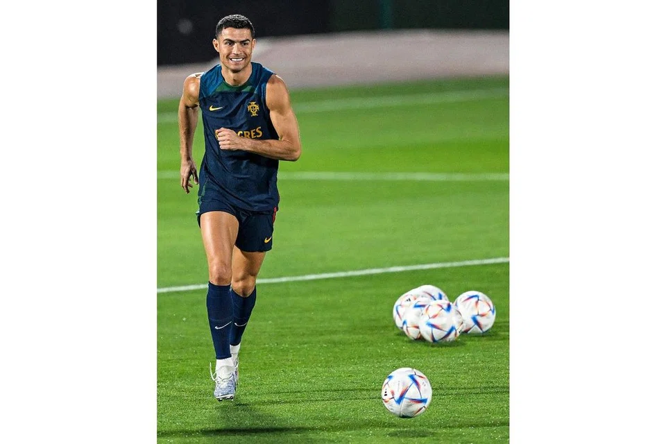 Pemain Portugal Ronaldo. 