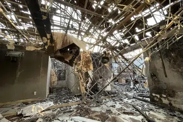 Kampung Kuala Sungai , putra heights, terbakar