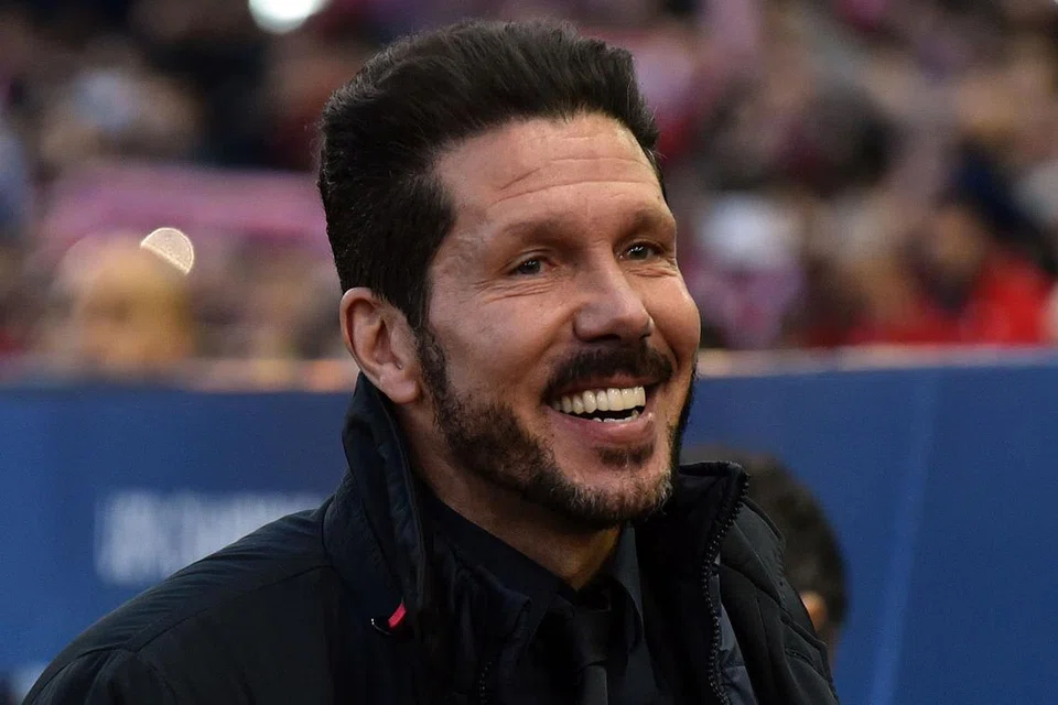 BANGGA DENGAN SIKAP JUANG ANAK DIDIK: Diego Simeone berharap pemainnya dapat terus menunjukkan sikap juang yang tinggi dalam separuh akhir dan selanjutnya. 