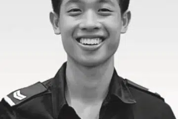 MENDIANG EDWARD GO: Anggota NSF berusia 19 tahun ini rebah semasa memadamkan kebakaran di Henderson Road pada Disember 2022 dan kemudian meninggal dunia di hospital.