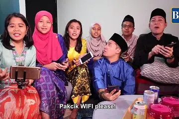 DAPAT SAMBUTAN: Video adab kunjung-mengunjung mendapat sambutan menggalakkan dengan 200,000 tontonan. - Foto-foto BERITA HARIAN 