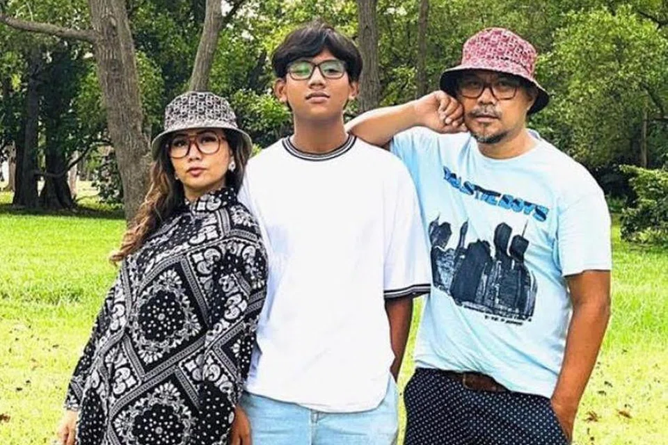 wahyu rahman, personaliti wanita paling popular, pesta perdana, menang, anak, suami