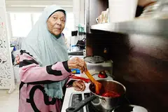 warga emas, aktif, penuaan aktif, Johara Bee Bee Ahamed