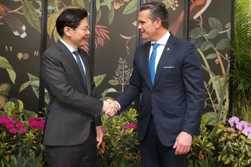 Dialog Shangri-La, PM Wong,  Pete Hegseth,