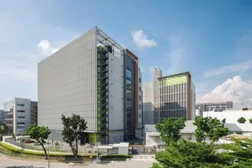 Bangunan Kampus Pusat Data Keppel di 82 Genting Lane.