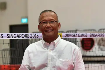 DIMINTA KELUAR PEJABAT: Presiden Persekutuan Sepak Takraw Singapura (Perses), Mohd Nasri Haron, telah dikenakan hukuman penggantungan selama 12 tahun daripada kegiatan sukan itu, di dalam dan di luar negara. 