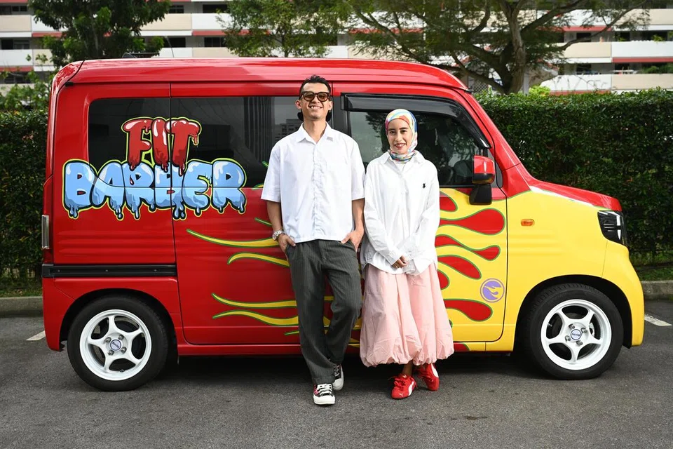 FitBarber, Andy Ahmad, perkhidmatan gunting rambut bergerak