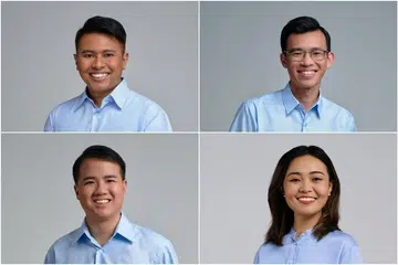 Anggota Parti Pekerja (WP) (dari kiri atas, ikut putaran jam) – Encik Abdul Muhaimin Abdul Malik, Encik Kenneth Tiong, Cik Eileen Chong dan Encik Andre Low – dilantik ke dalam Jawatankuasa Eksekutif Pusat (CEC) parti itu.