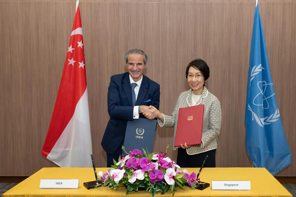 memorandum persafahaman (mou), tenaga atom antarabangsa