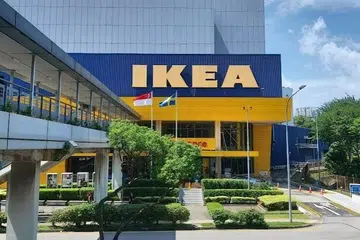 IKEA mempunyai tiga cawangan di Singapura, iaitu di Tampines, Jurong dan Alexandra.