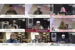 KULIAH DALAM TALIAN: Pelbagai kandungan tajuk kuliah mingguan disampaikan secara online diusahakan oleh Masjid Darul Makmur agar masyarakat dapat mengikuti pada bila-bila masa yang sesuai. - Foto-foto MASJID DARUL MAKMUR 