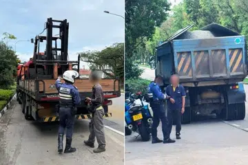 kenderaan berat, sama, operasi LTA