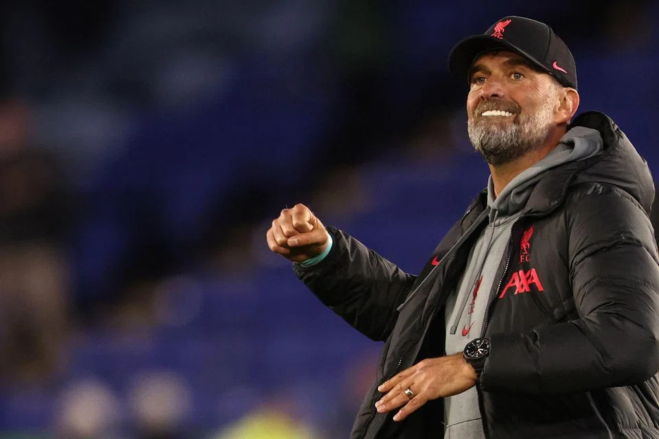 PERMULAAN BAIK: Prestasi awal Liverpool menyuntik semangat dan rasa yakin kepada Jurgen Klopp dalam musim EPL ini.
