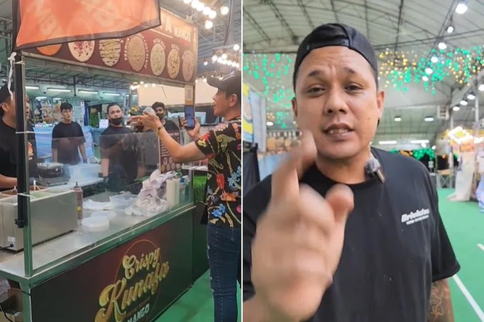 Baru-baru ini tular video artis Roslan Shah (gambar kiri) mengamuk di gerai Mango Bossku, diuruskan Encik Mohammad Hussin Said (gambar kanan). Turut menjadi perbincangan hangat adalah berkenaan sajian Crispy Kunafa jualan beliau yang menerima beberapa ulasan negatif daripada pengguna media sosial.