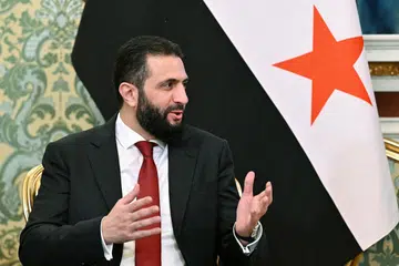 AS,  draf resolusi PBB, Syria, Ahmed al-Sharaa