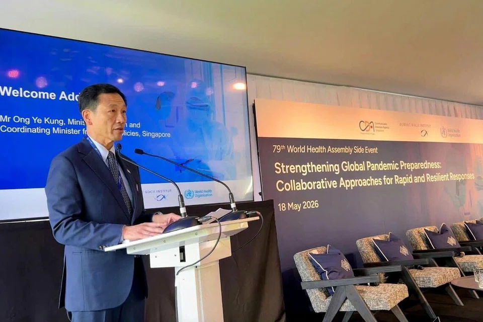 Ong Ye Kung, wabak baru, vaksin, risiko, Geneva